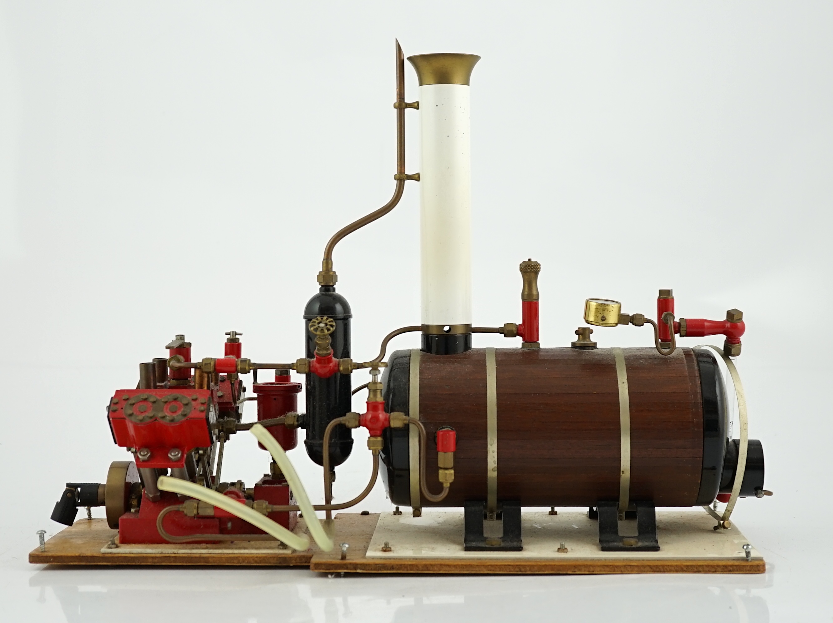 A Maxwell Hemmens gas fired ‘Max V4’ marine steam plant
